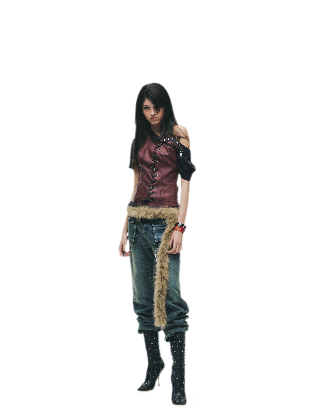 Grunge Lace Cami Top