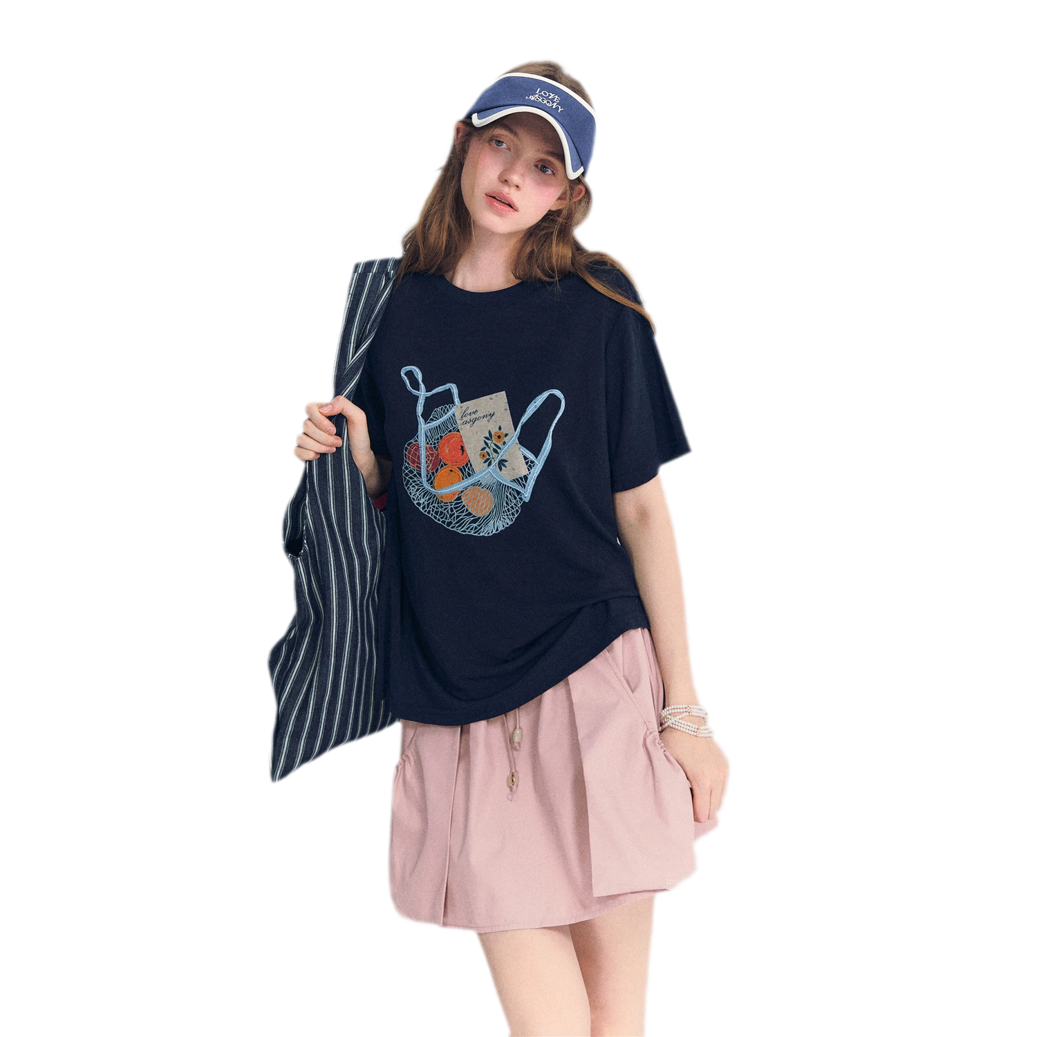 Fruit Embroidery Tee