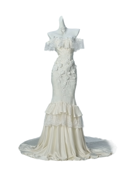 Love Slowly Vintage Gown