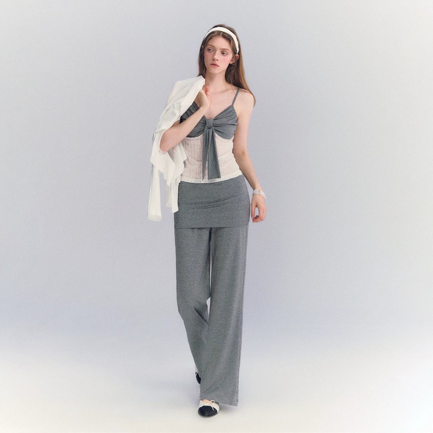 Lycell Wide-Leg Pants