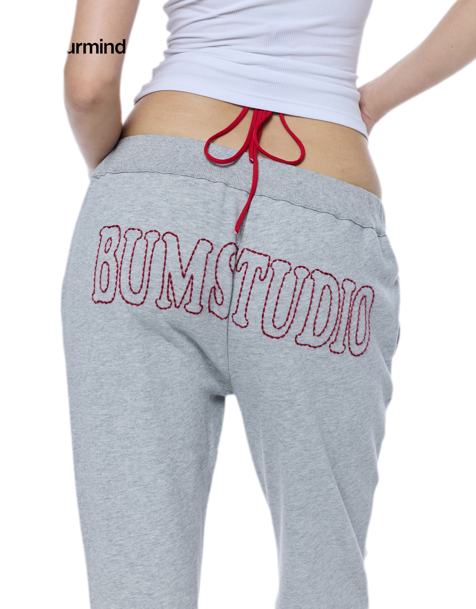 Distressed Flared Sweatpants