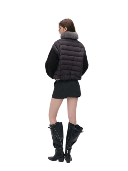 Detachable Sleeve Down Vest