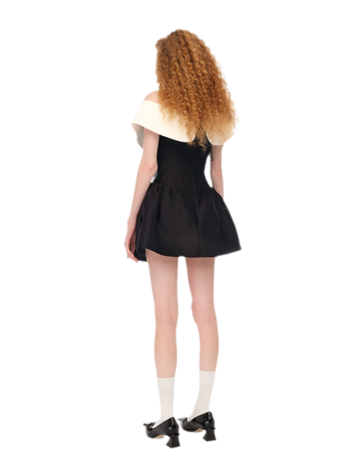 Off-Shoulder Short Dress