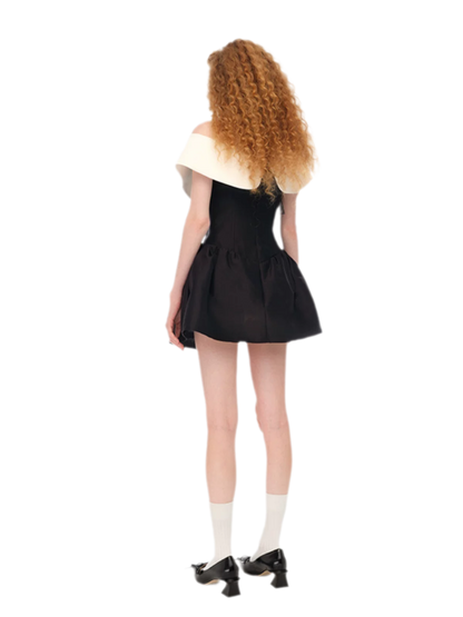 Off-Shoulder Short Dress