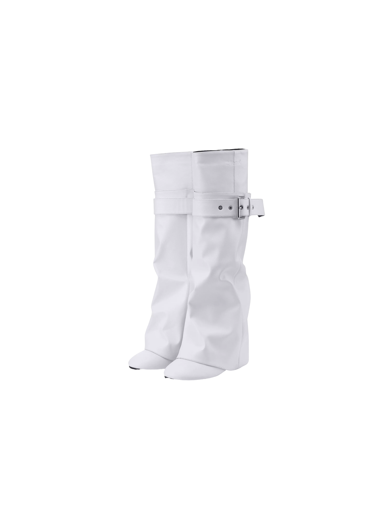 Low Heel 4cm Pants Tube Boots