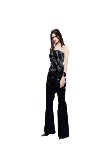 Rhinestone Halter Camisole