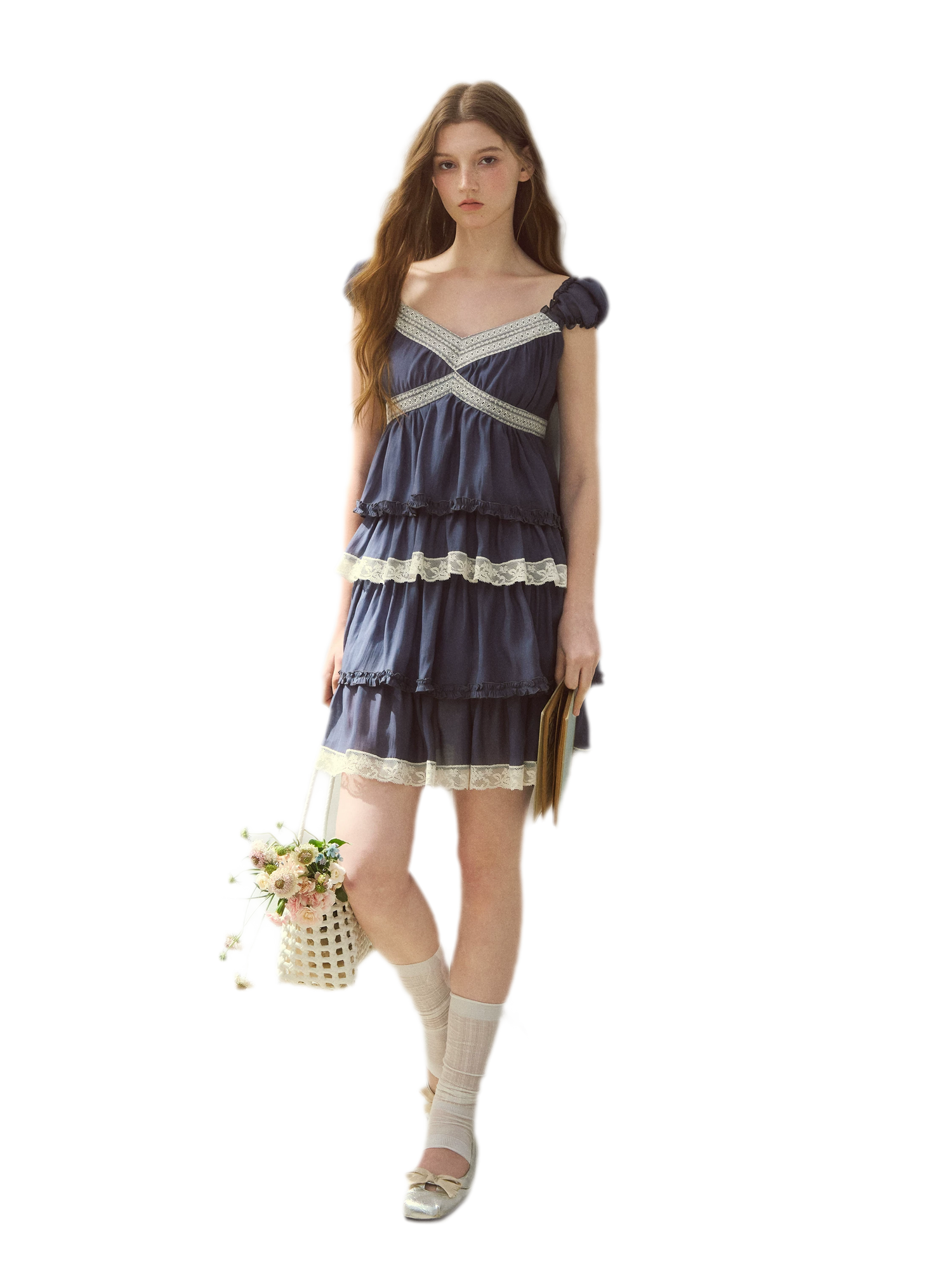 Summer Isles Tiered Dress