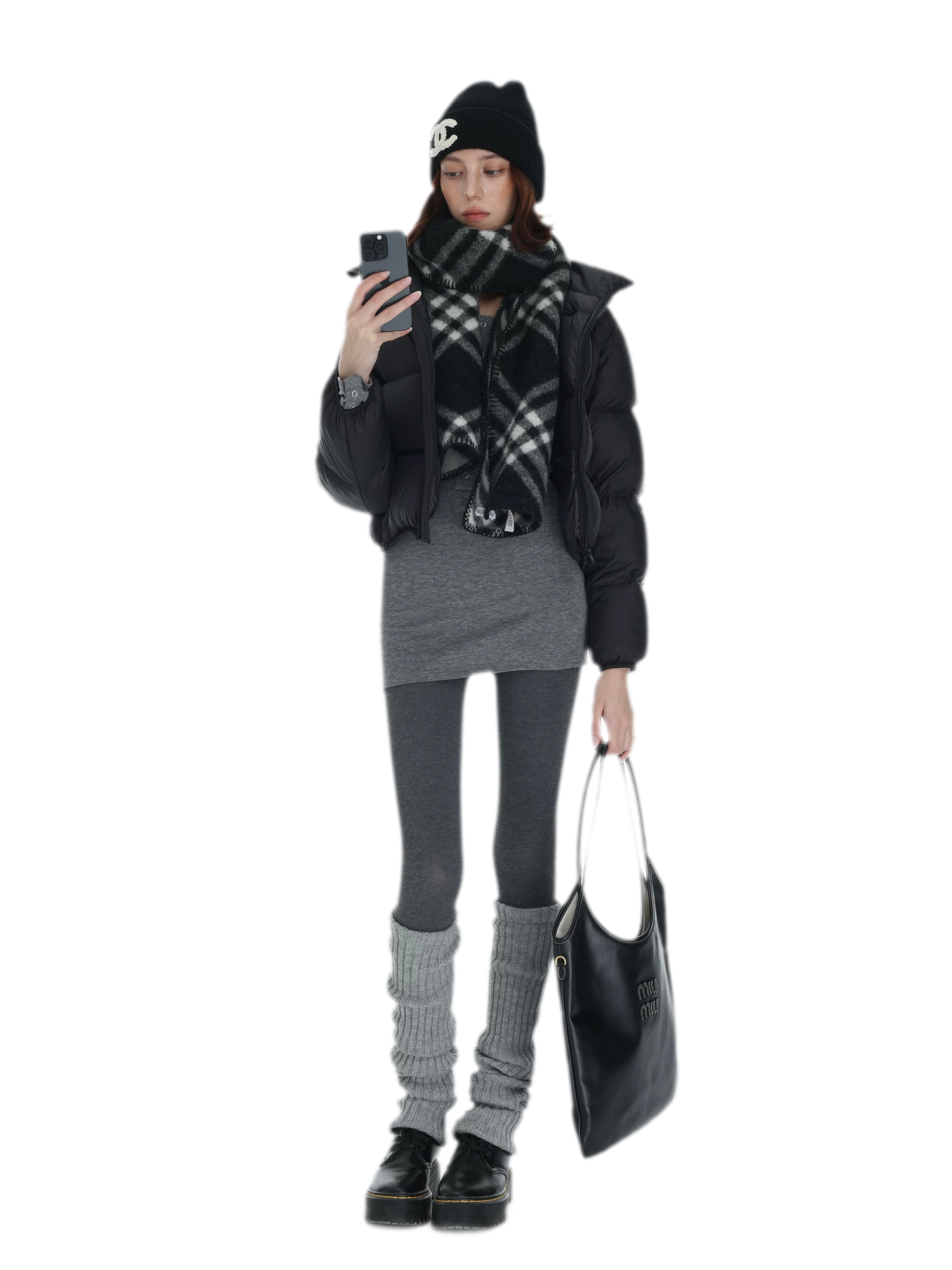 90 White Down Puffer Jacket