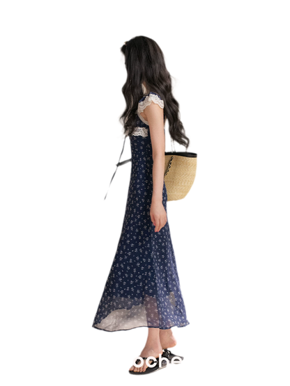 Lace Floral Camisole Dress