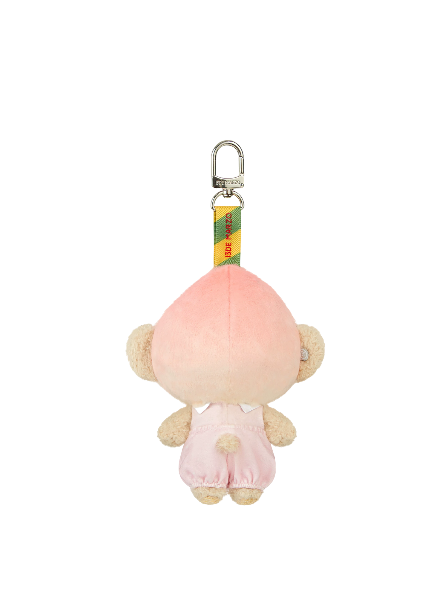 Plush Peach Bag Charm