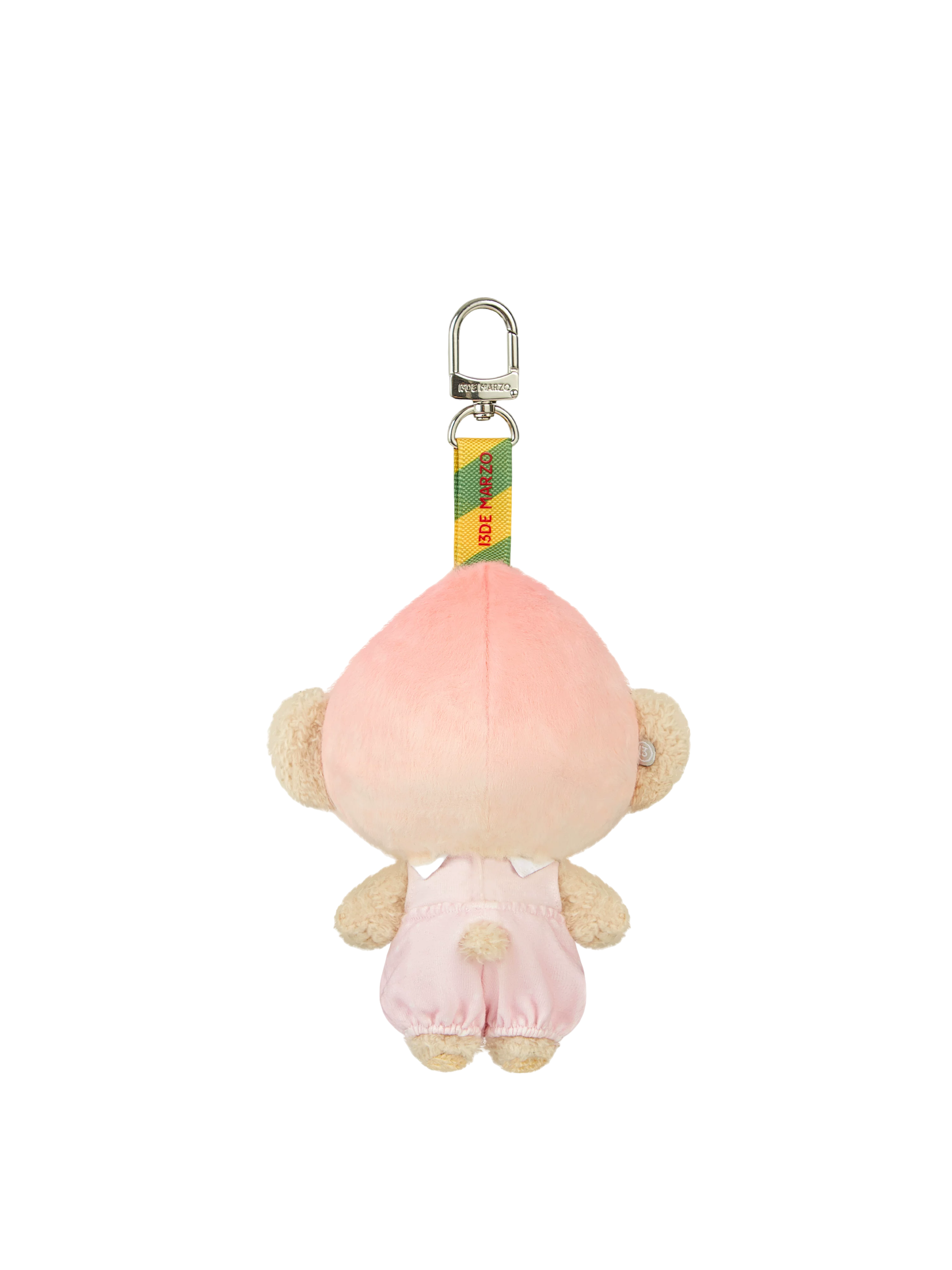 Plush Peach Bag Charm