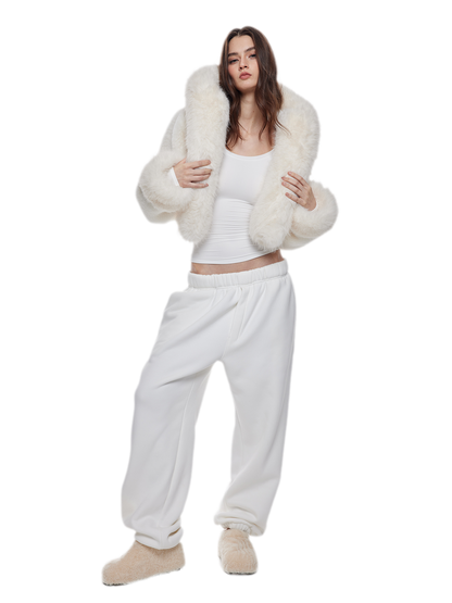 Two-Tone Baggy Sweatpants