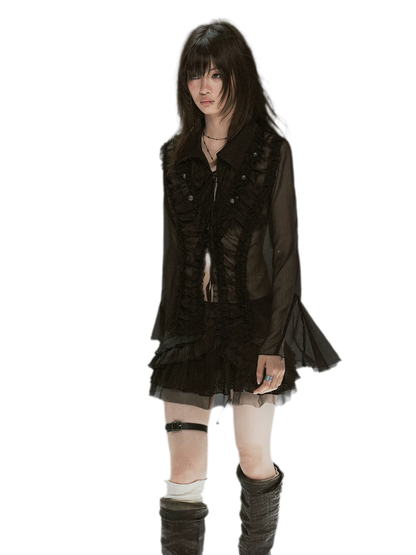 Palace Chiffon Lace Shirt