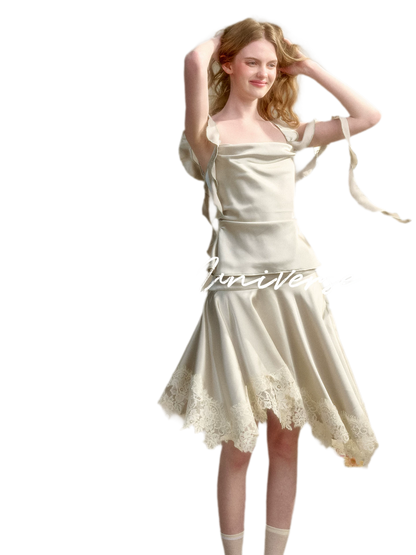 Sage Green Ocean Satin Set