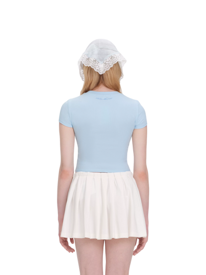 Spring Summer 2026 Bouquet Illustration Slim T-shirt