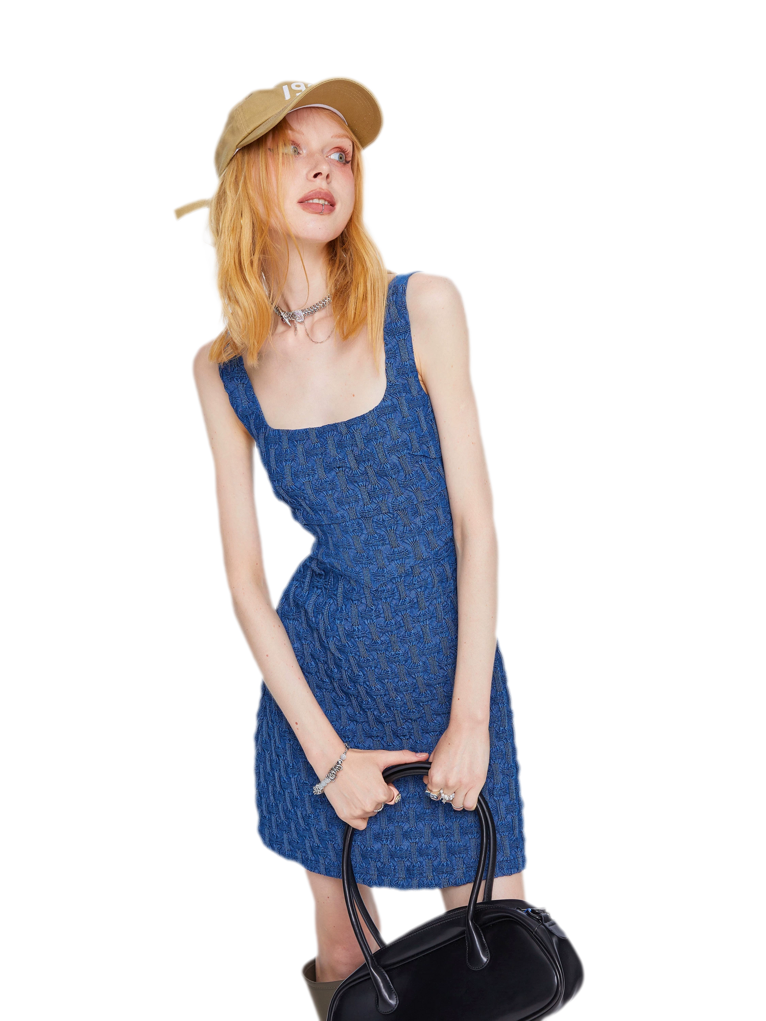 Denim A-Line Dress