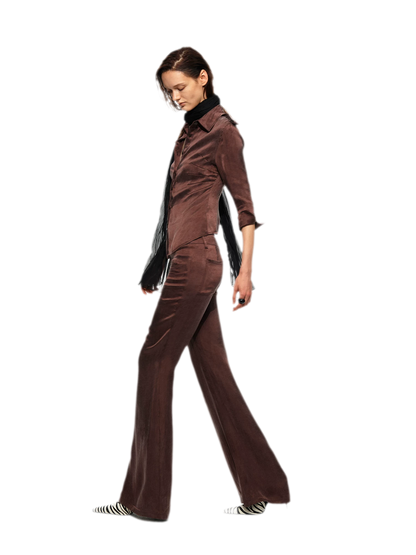 Tencel Shirt Pants Set