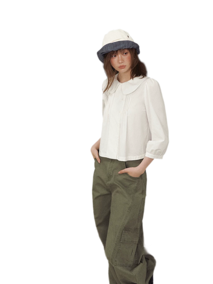 Peter Pan Collar Blouse