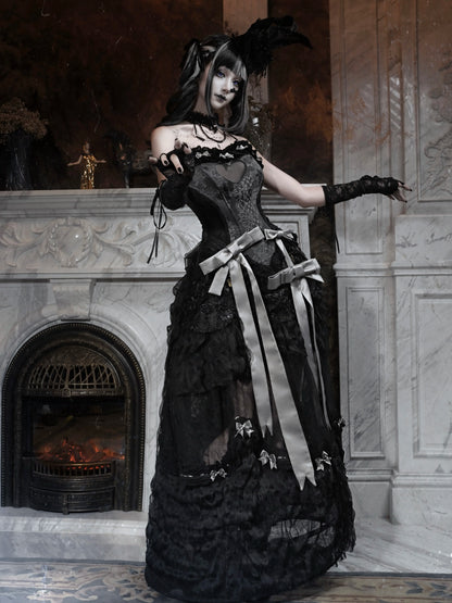 Gothic Heart Fishbone Corset