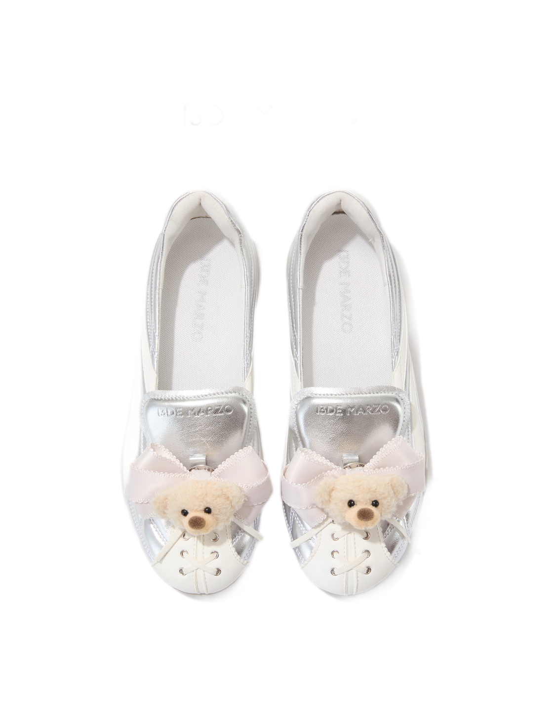 13DE MARZO Ballet Bear Leather Sneakers – view 2