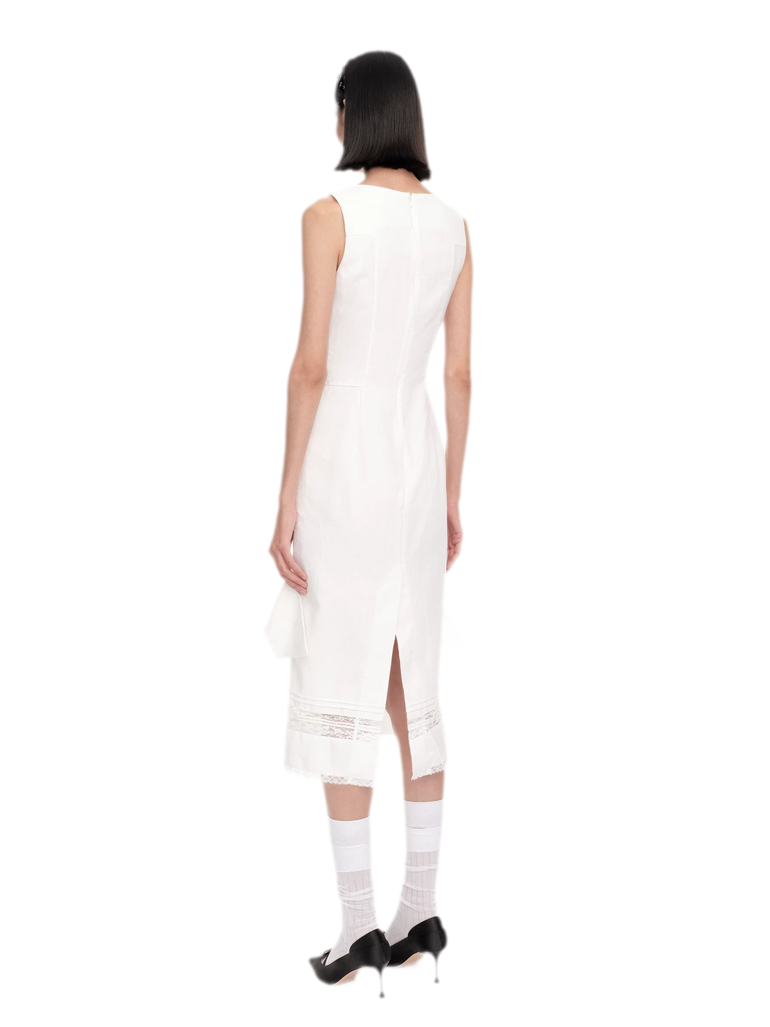 Elegant Bowknot Long Dress
