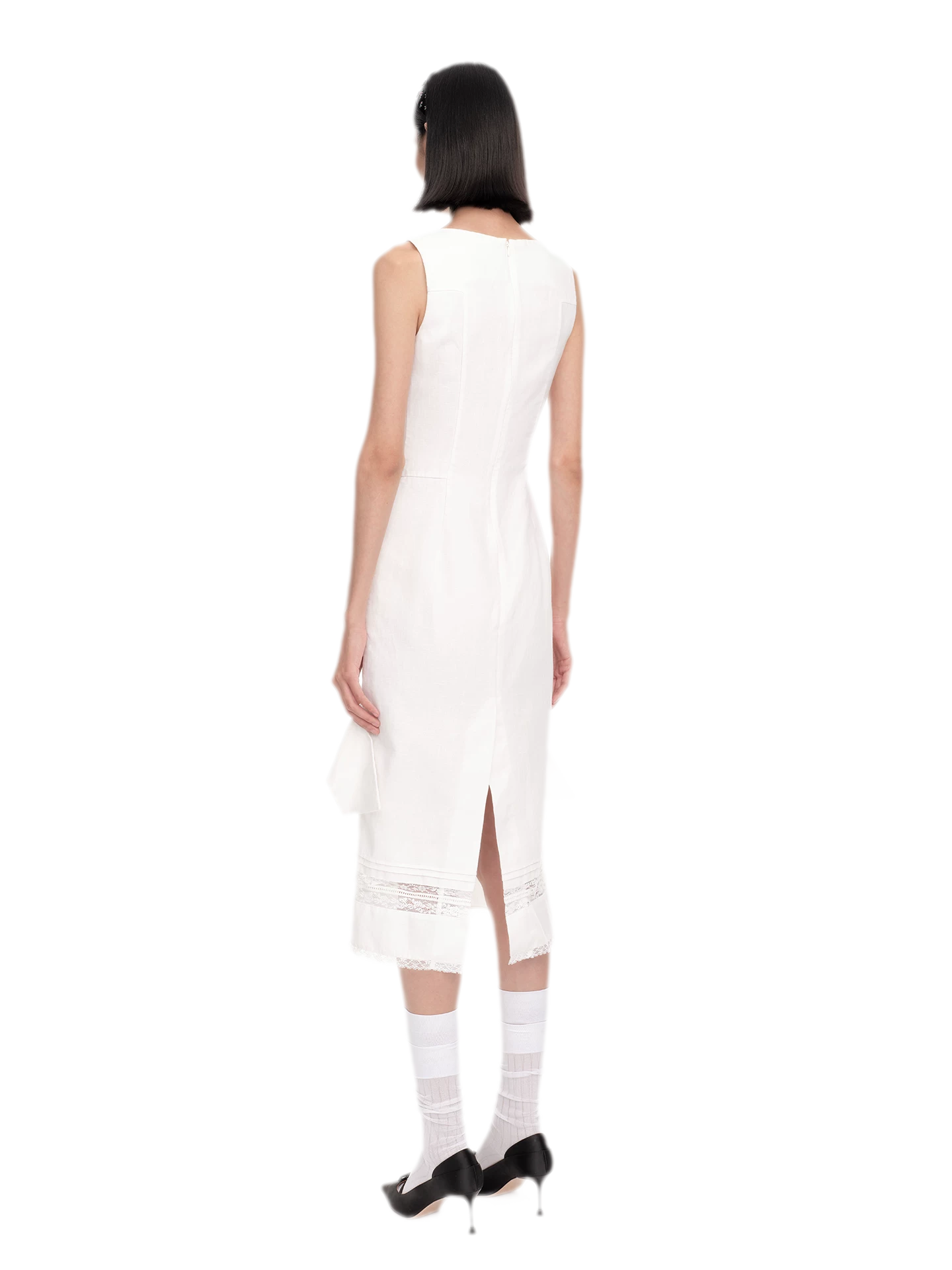Elegant Bowknot Long Dress