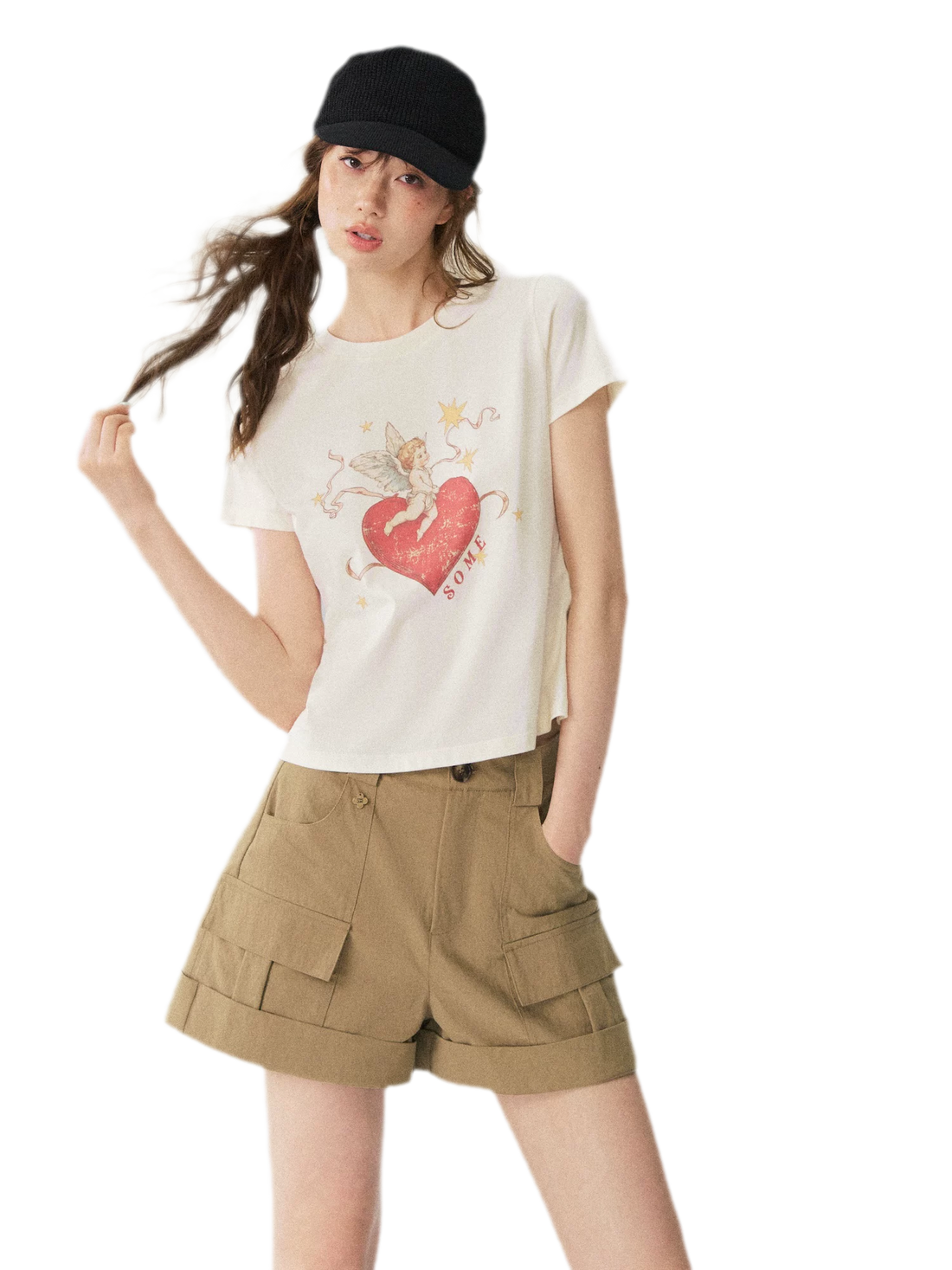 Cupid Heart Graphic Tee