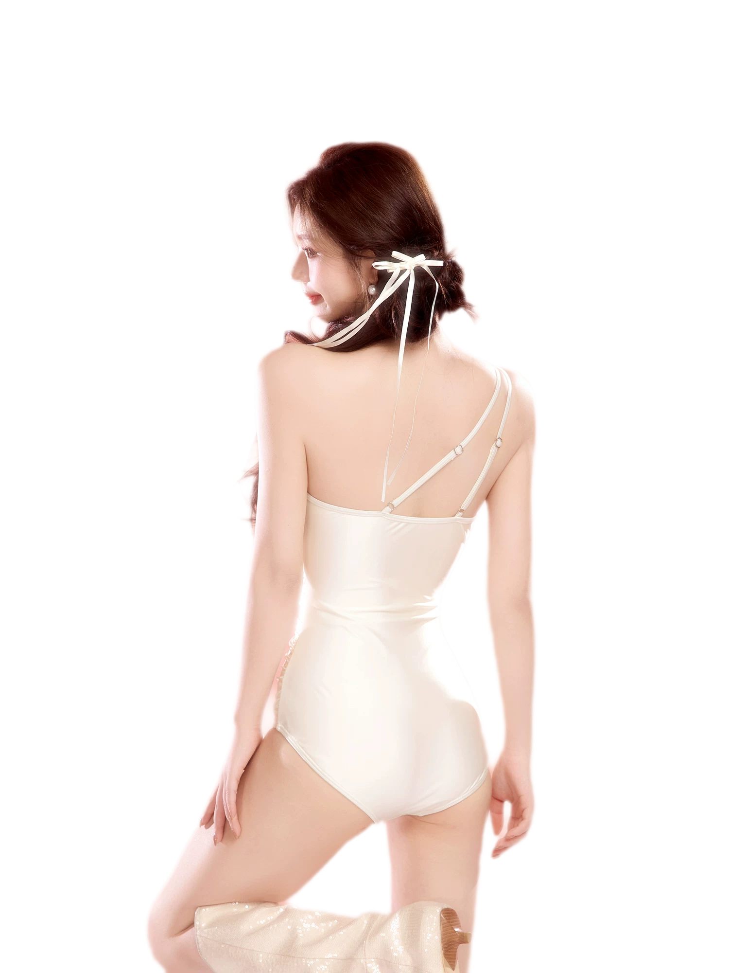 One Piece Triangle Swimsuit