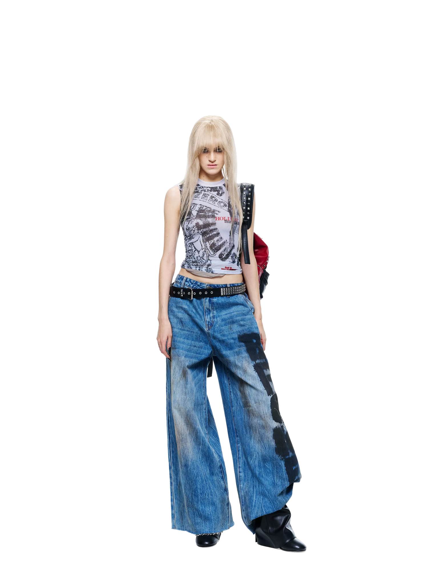Street Style Printed Tank Top