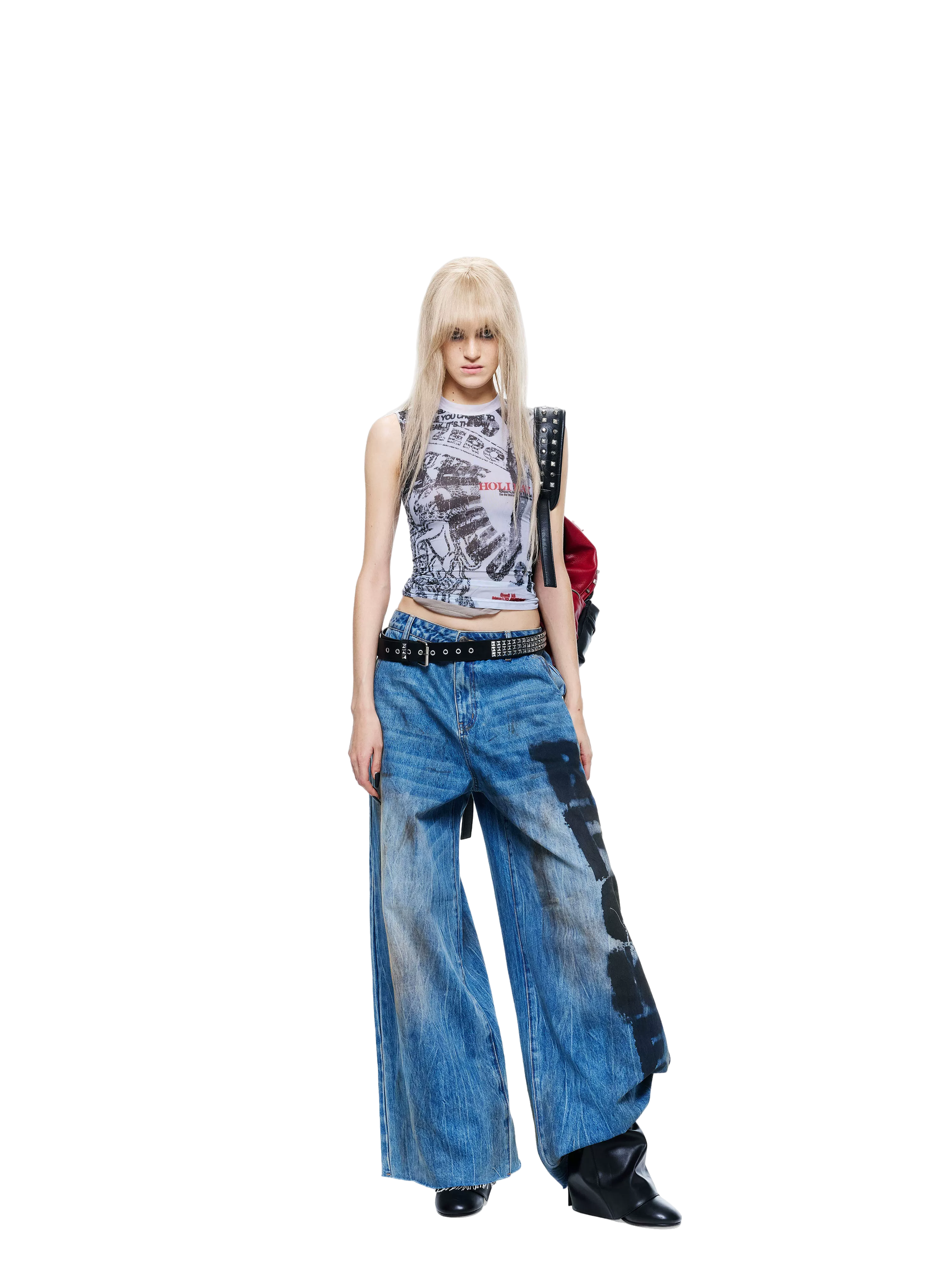 Street Style Printed Tank Top