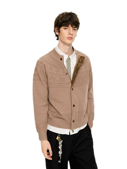 Fair Isle Tailored Polo Shirt