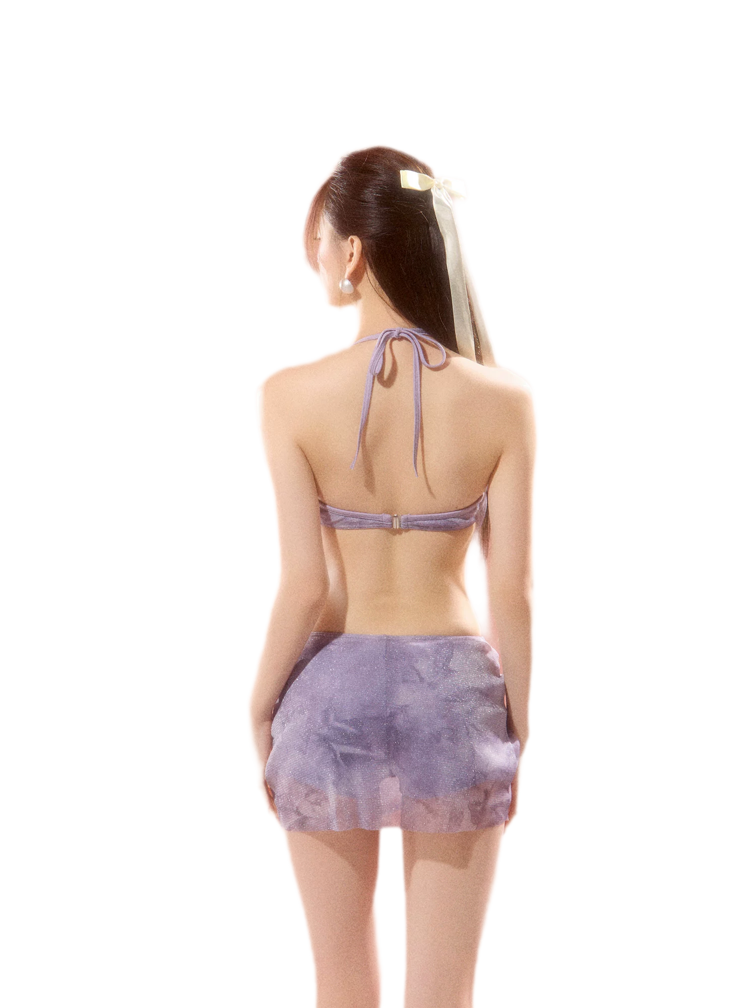 Ruched Two-Piece Swimsuit