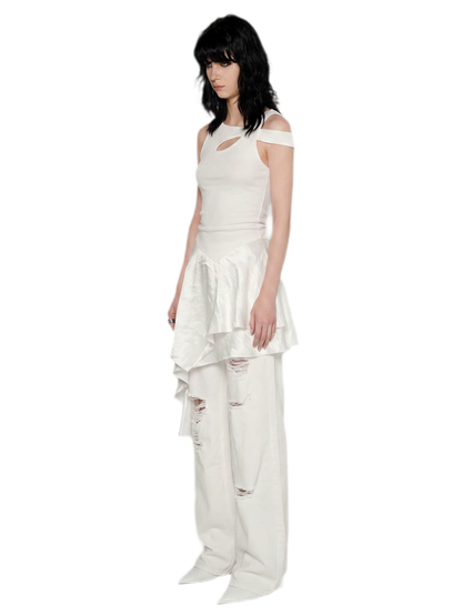 Asymmetric Layered Dress