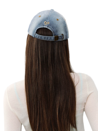 Vintage Washed Denim Cap