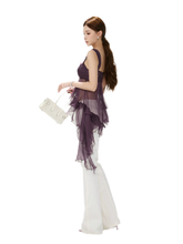 CYNR Misty Chiffon Ruffle Cami – view 4