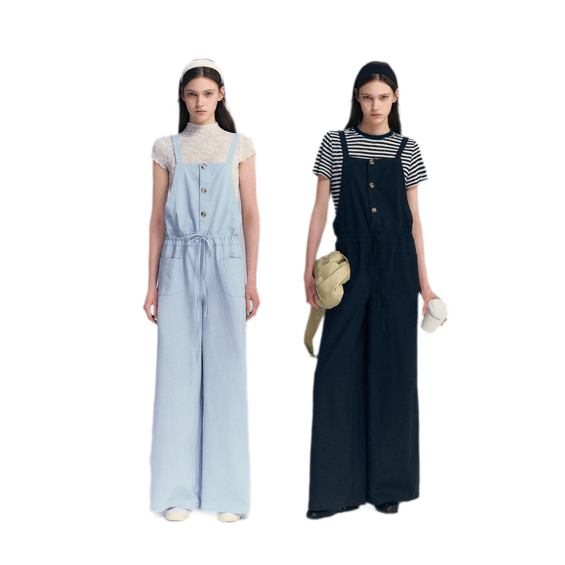 Drawstring Jumpsuit