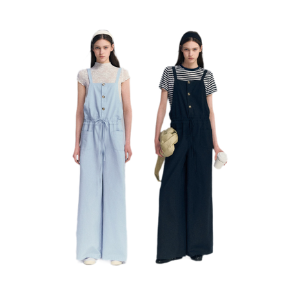Drawstring Jumpsuit