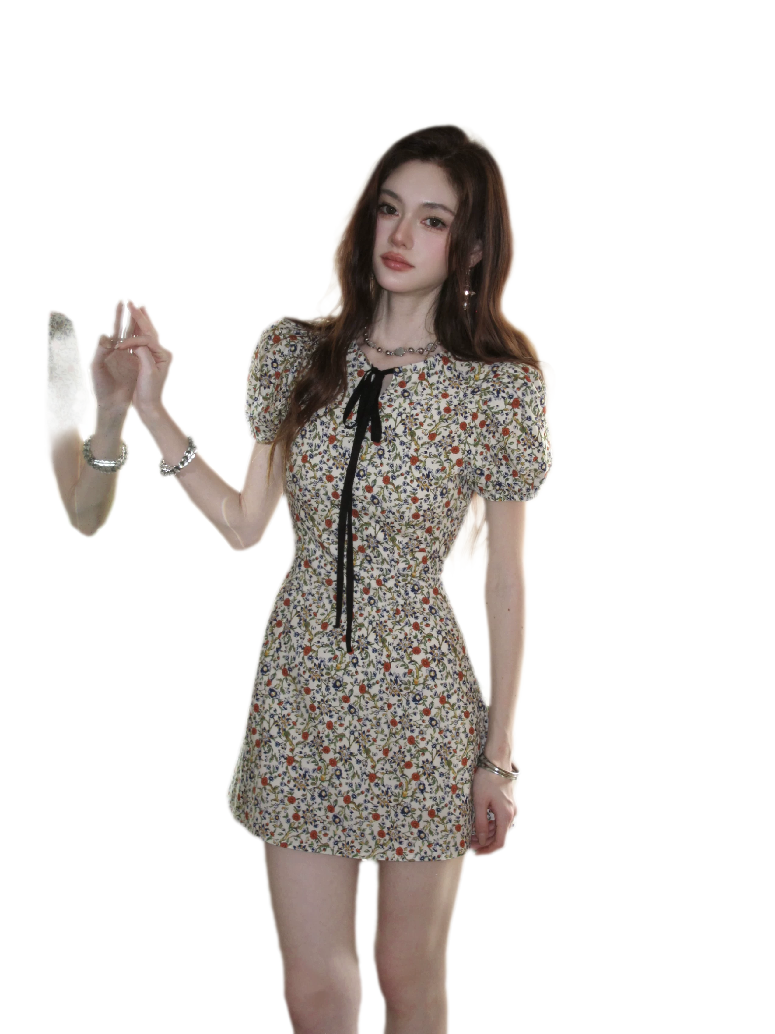 South Rose Cotton Dress