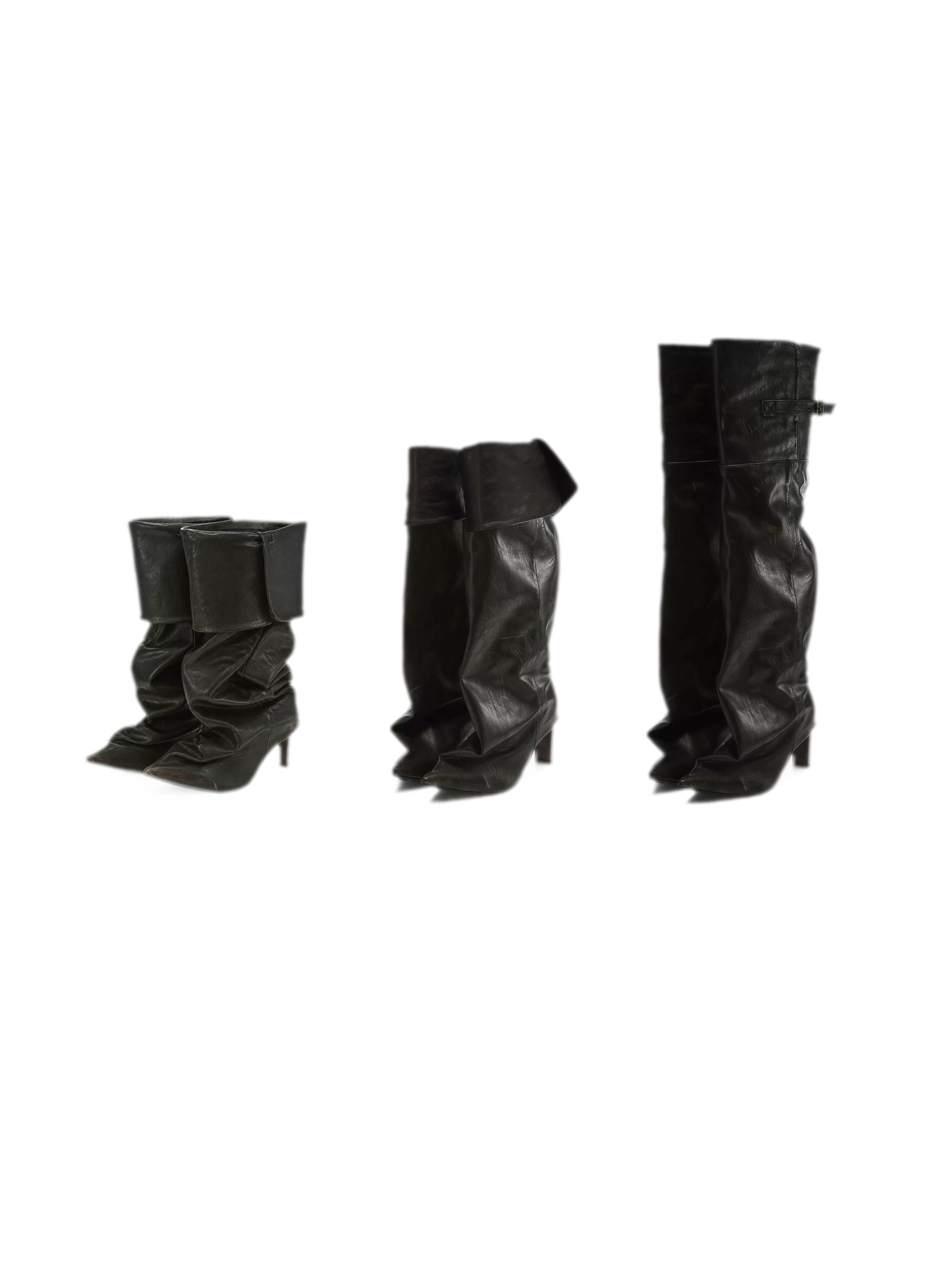 Pointed Toe Slouch Boots