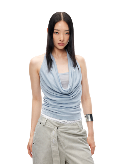 Katini Halter Neck Slim Fit Top
