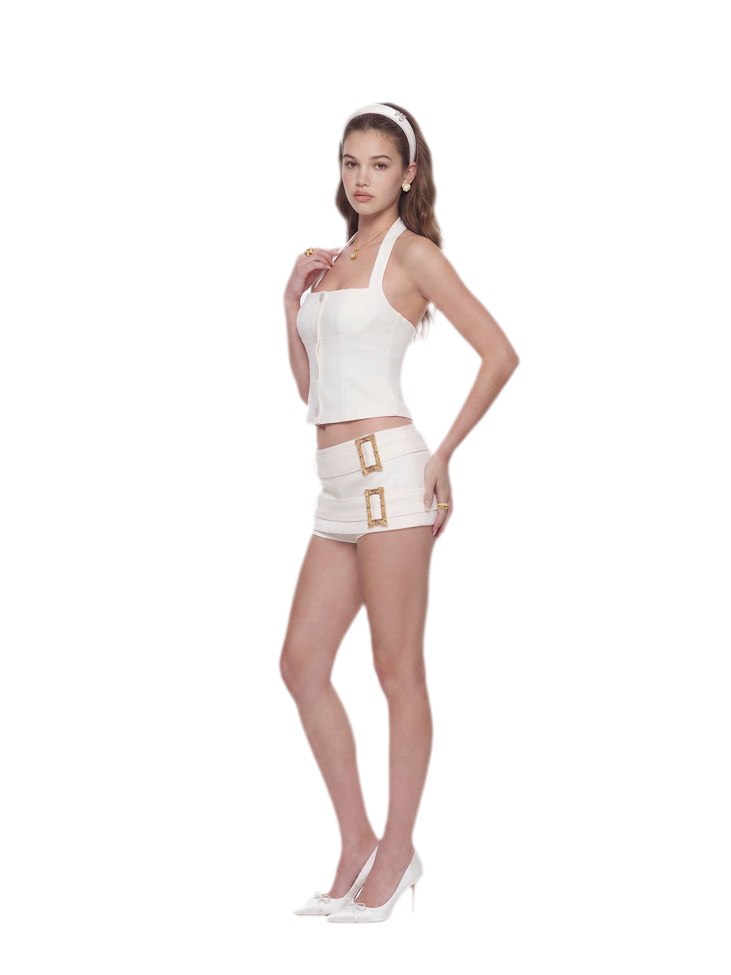 Halter Waist Top