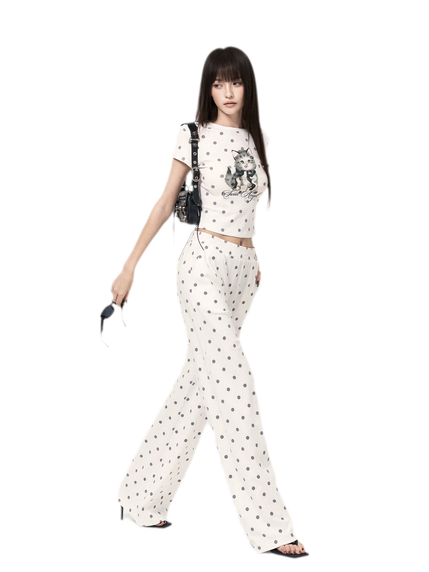 Polka Dot Knit Set