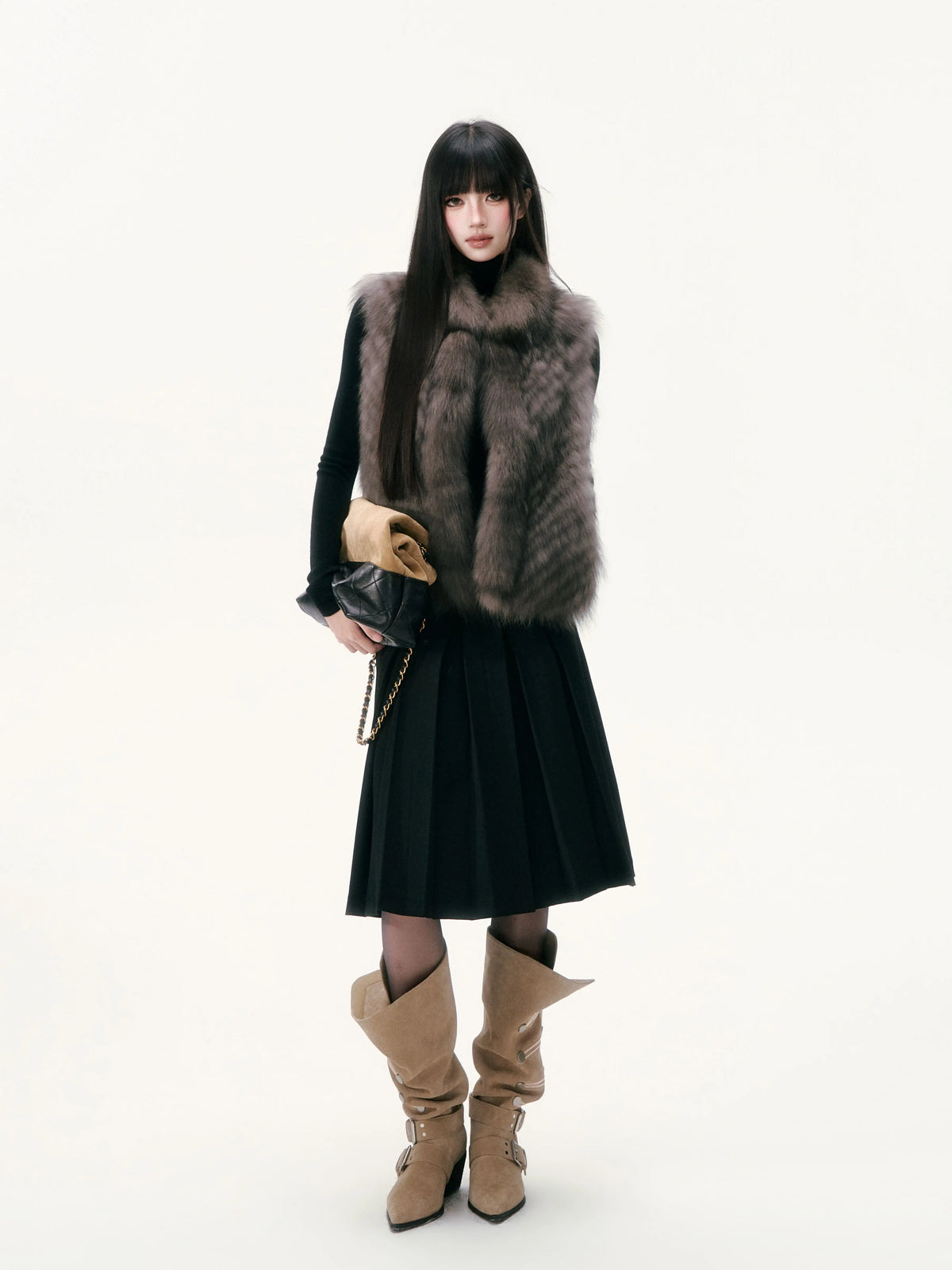Finnish Fox Fur Vest