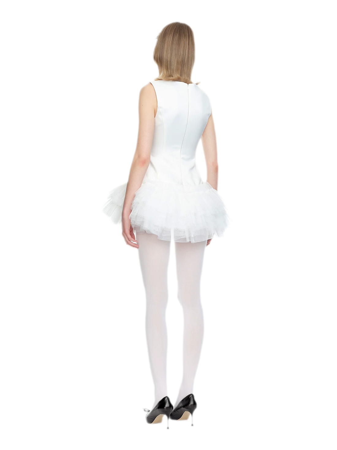 Layered Tulle Bowknot Dress