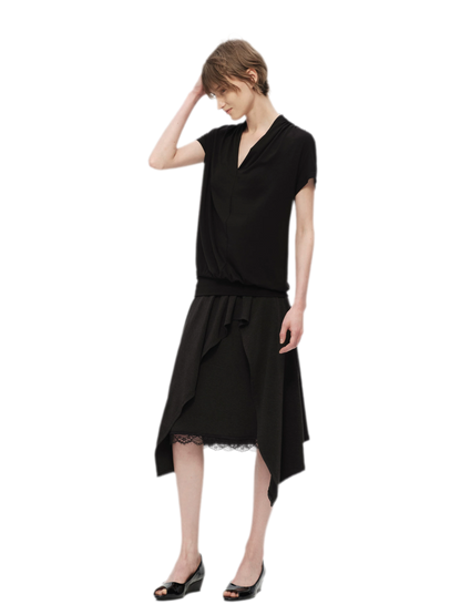 Lyocell V-Neck Tee
