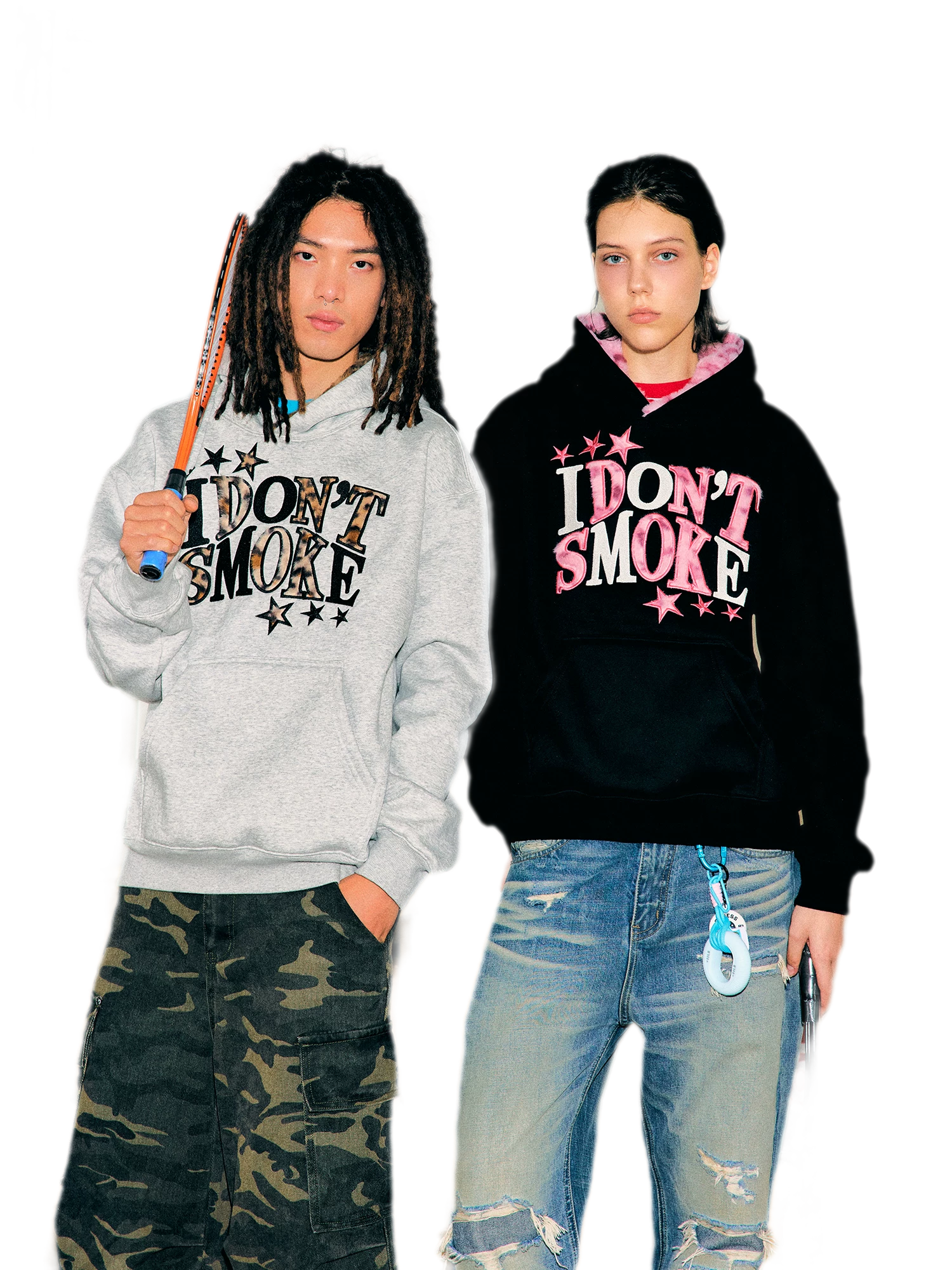 Fleece Faux-Fur Appliqué Hoodie
