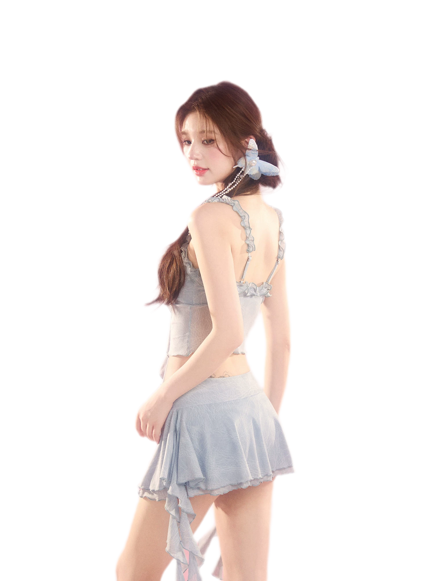Baby Blue Swim Set