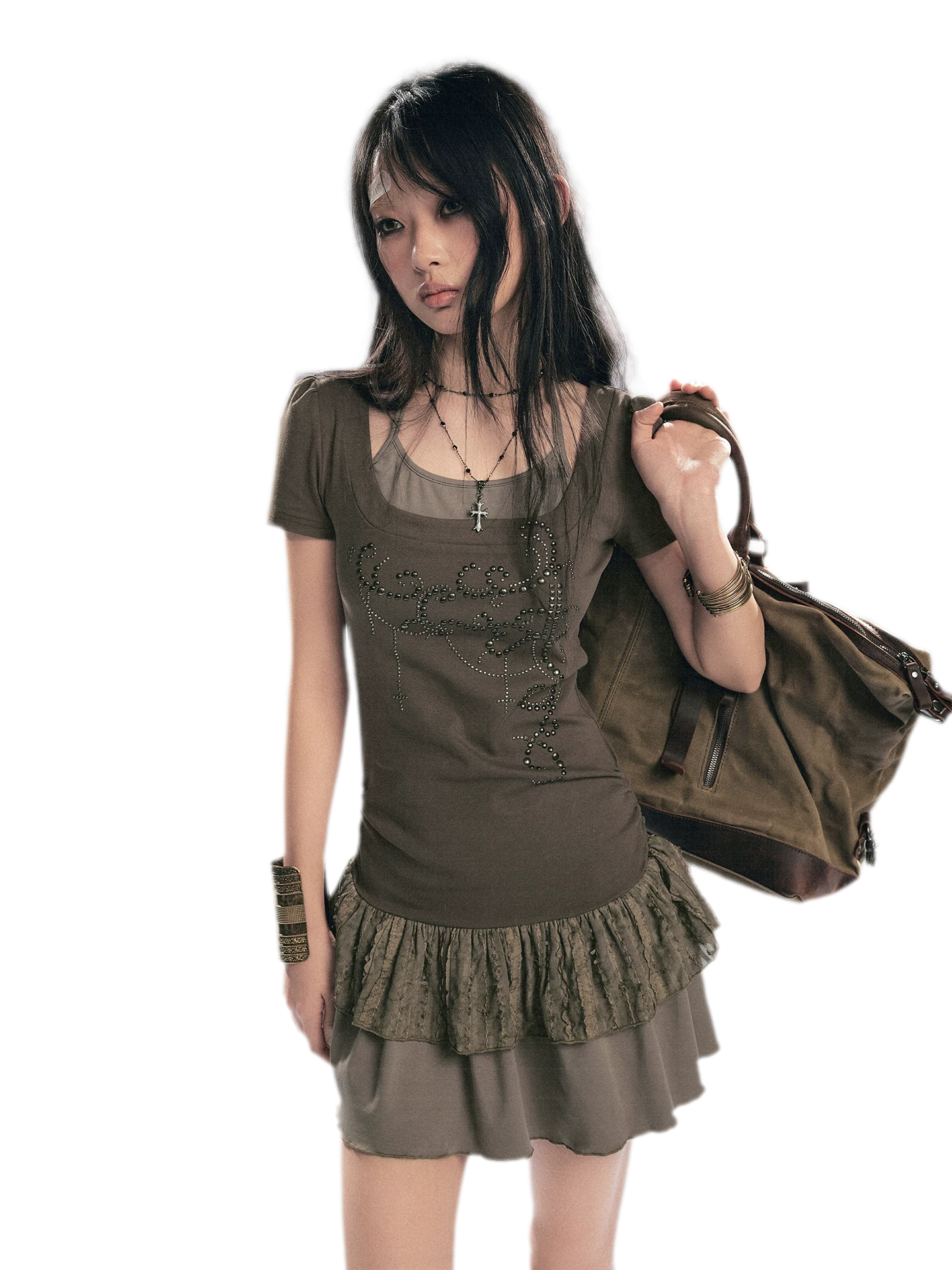 Dreamcore Lace Slip Dress