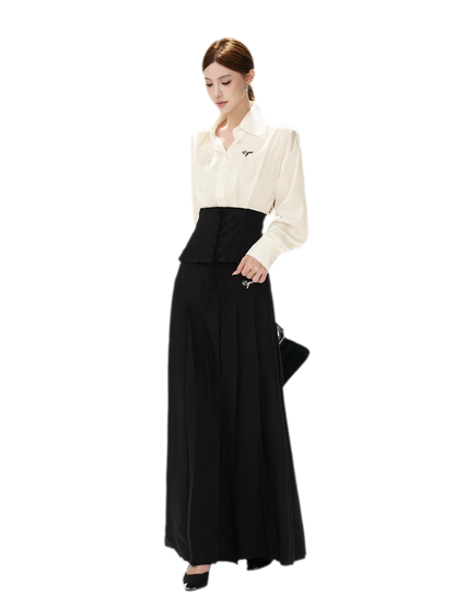 Anti-Wrinkle A-Line Skirt