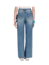 13DE MARZO Mid-Low Waist Straight Jeans – view 3